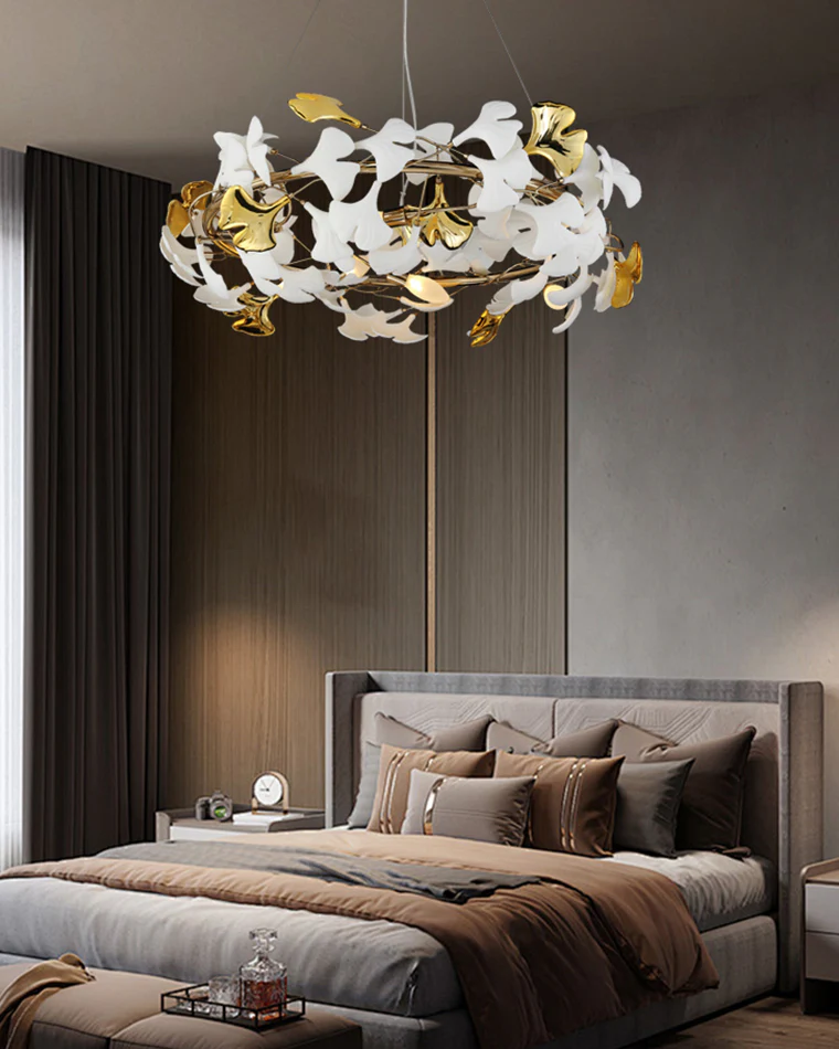 WOMO Gingko Round Chandelier-WM2422 - Image 3