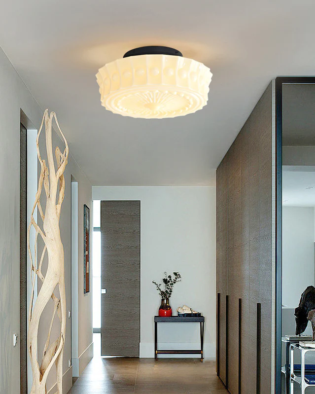 WOMO Round Glass Ceiling Light-WM1125 - Image 8