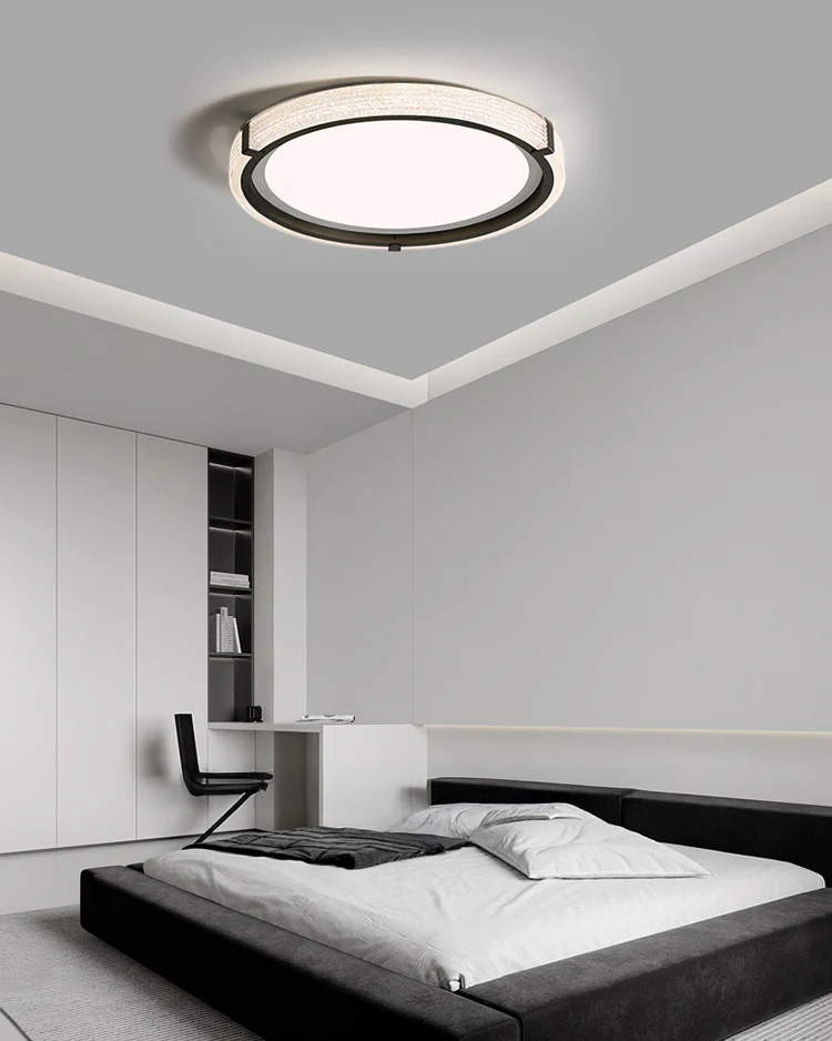 WOMO Acrylic Round Flush Mount Ceiling Light-WM1228 - Image 6