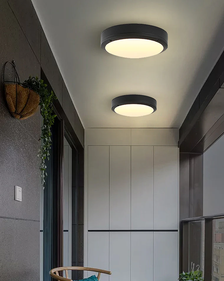 WOMO Round Outdoor Ceiling Light-WM9203 - Image 11
