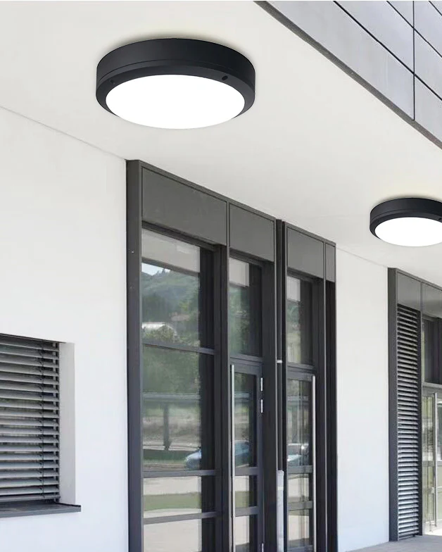 WOMO Round Outdoor Ceiling Light-WM9203 - Image 6