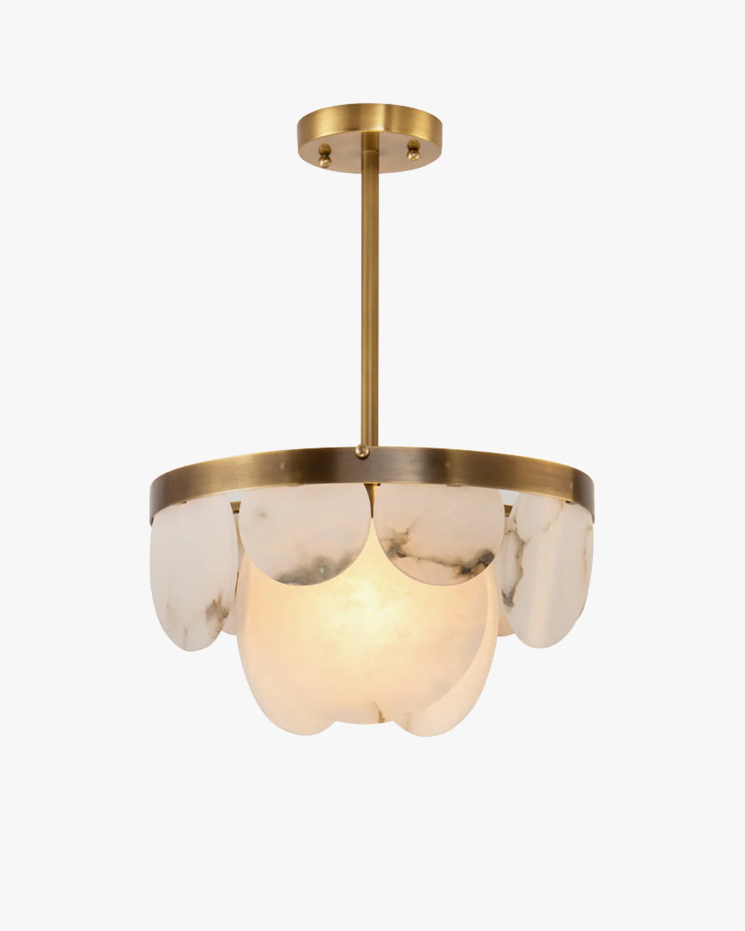 WOMO Round Textured/Seeded Glass Chandelier-WM2741 - Image 19