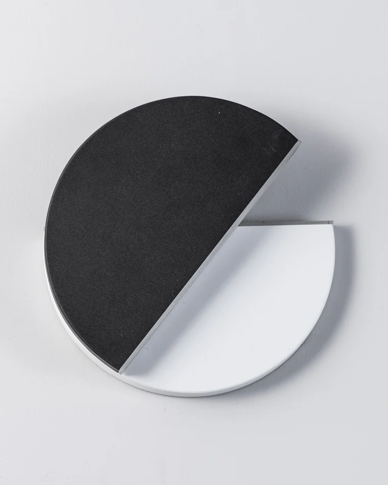 WOMO Adjustable Black & White Round Disc Wall Lamps-WM6071 - Image 18