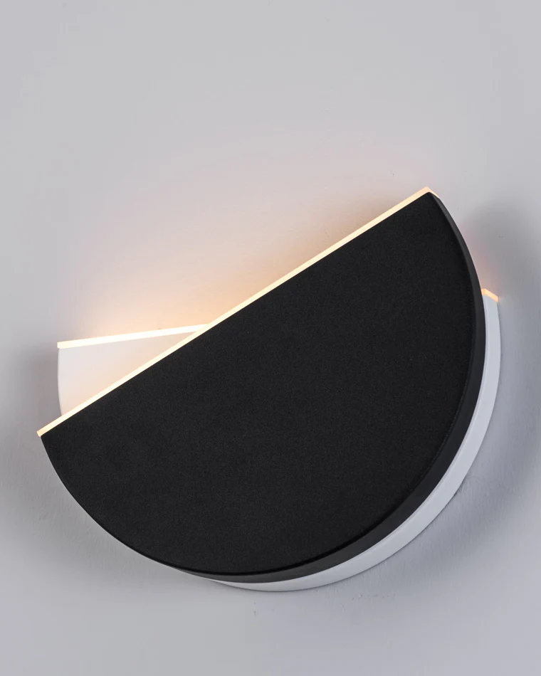 WOMO Adjustable Black & White Round Disc Wall Lamps-WM6071 - Image 28