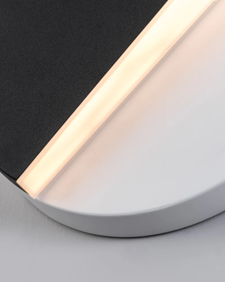 WOMO Adjustable Black & White Round Disc Wall Lamps-WM6071 - Image 31