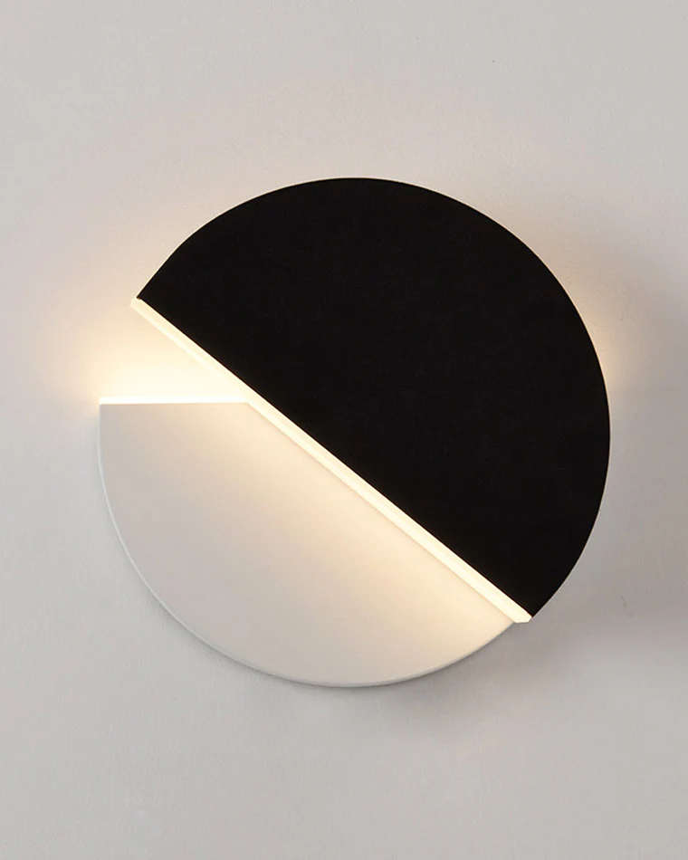 WOMO Adjustable Black & White Round Disc Wall Lamps-WM6071 - Image 38