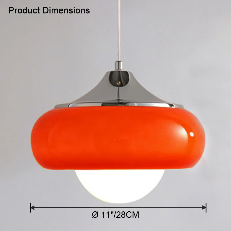 WOMO 70s Saucer Pendant Light-WM2499 - Image 16