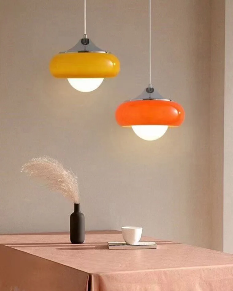WOMO 70s Saucer Pendant Light-WM2499 - Image 4