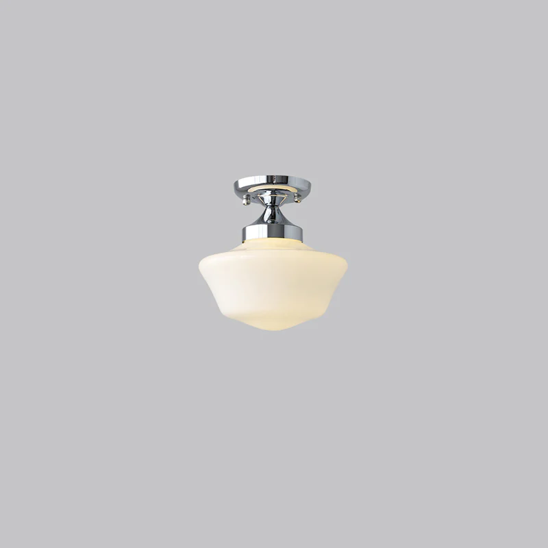 WOMO Schoolhouse Glass Ceiling Light-WM1147 - Image 11