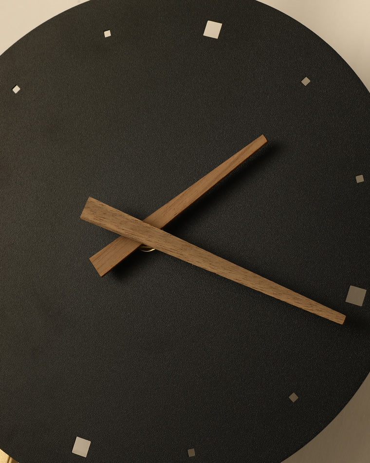 WOMO Sculptural Wall Clock with Led Light-WM6087 - Image 14