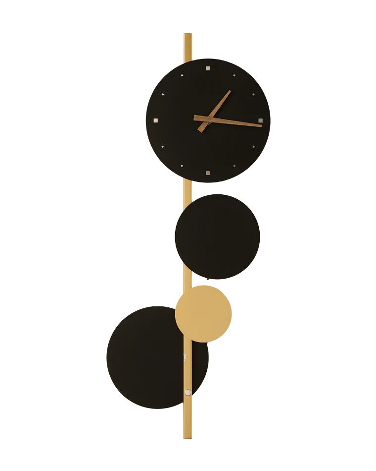 WOMO Sculptural Wall Clock with Led Light-WM6087 - Image 17