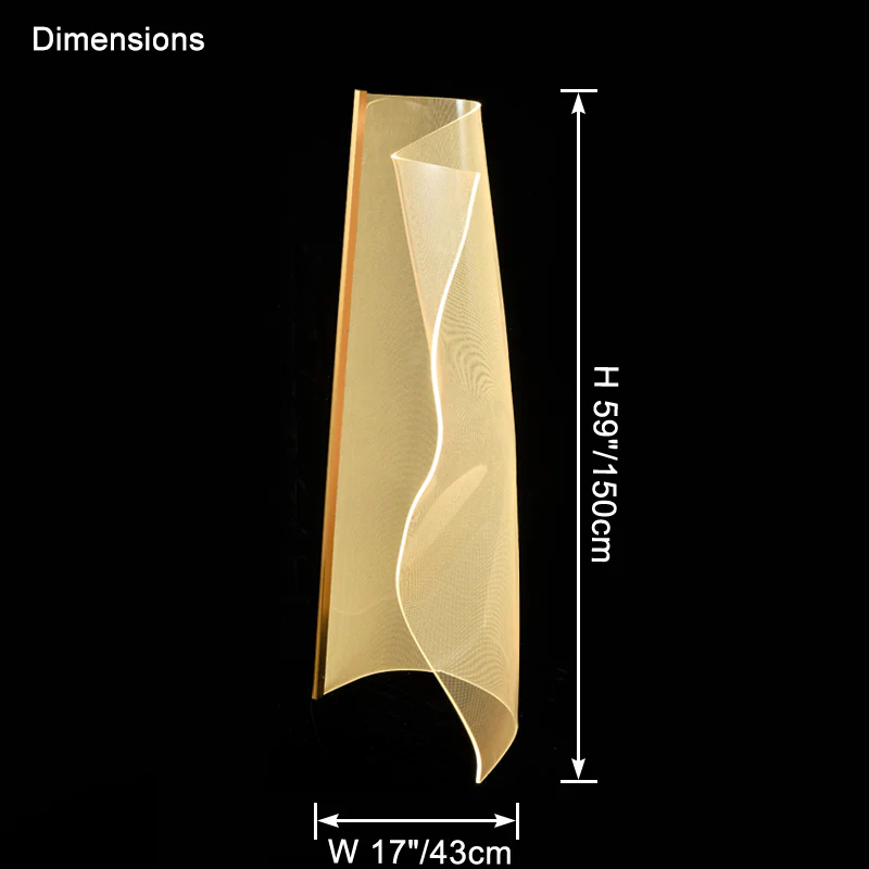 WOMO Wind Sculptural Floor Lamp-WM7100 - Image 15