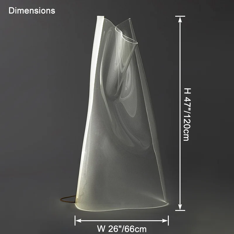 WOMO Wind Sculptural Floor Lamp-WM7100 - Image 17