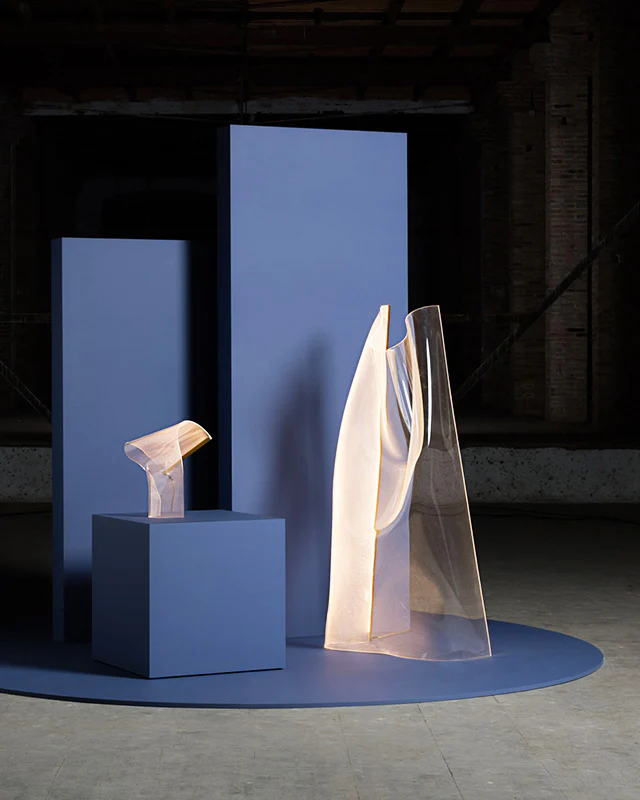 WOMO Wind Sculptural Floor Lamp-WM7100 - Image 3