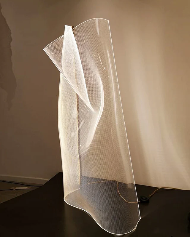 WOMO Wind Sculptural Floor Lamp-WM7100 - Image 4