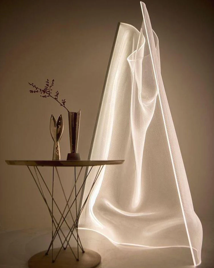 WOMO Wind Sculptural Floor Lamp-WM7100 - Image 5