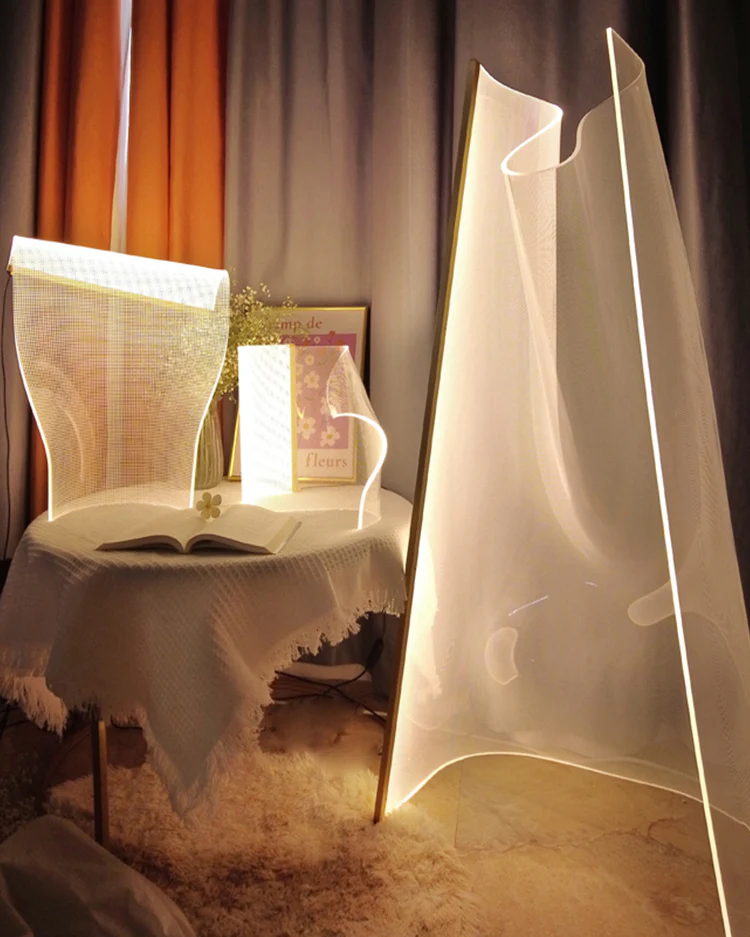 WOMO Wind Sculptural Floor Lamp-WM7100 - Image 6