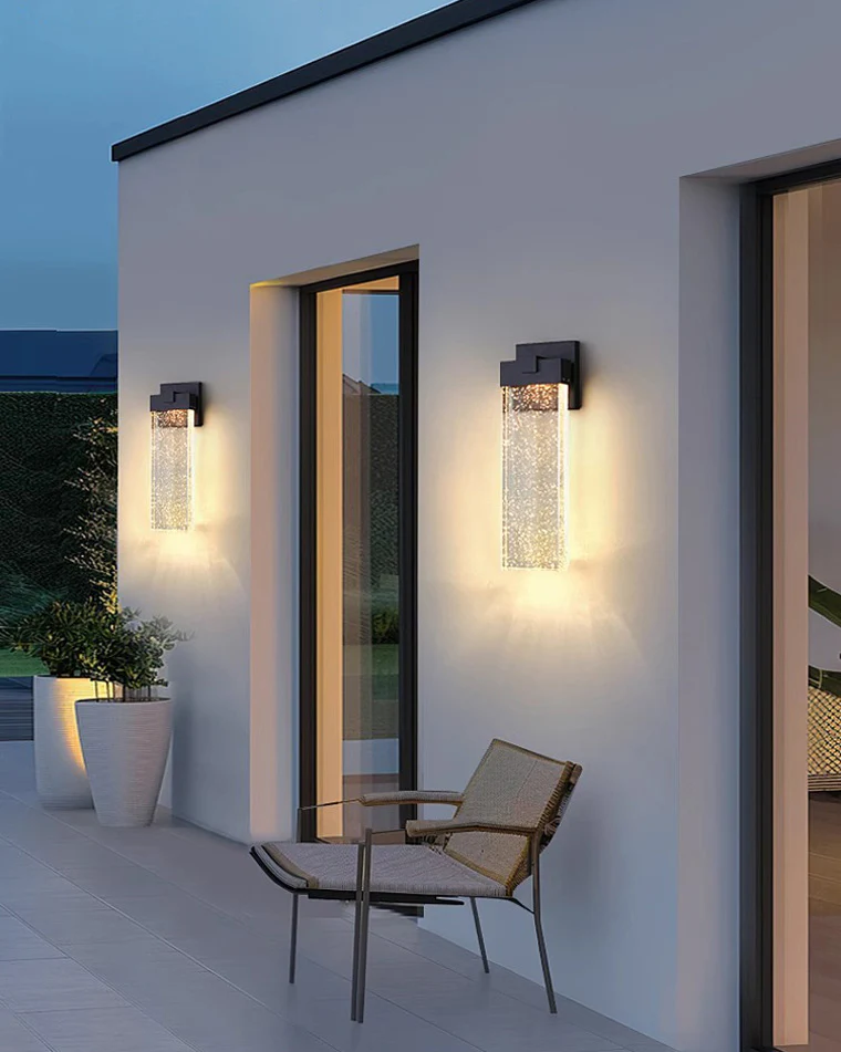 WOMO Seeded Crystal Wall Light-WM9145 - Image 2