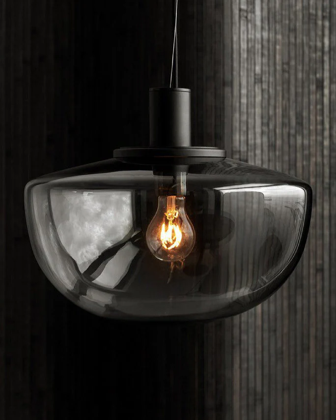 WOMO Semi-Sphere Glass Pendant Light-WM2567 - Image 3