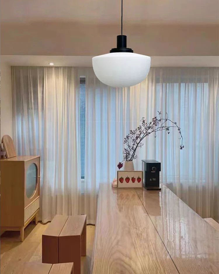 WOMO Semi-Sphere Glass Pendant Light-WM2567 - Image 9