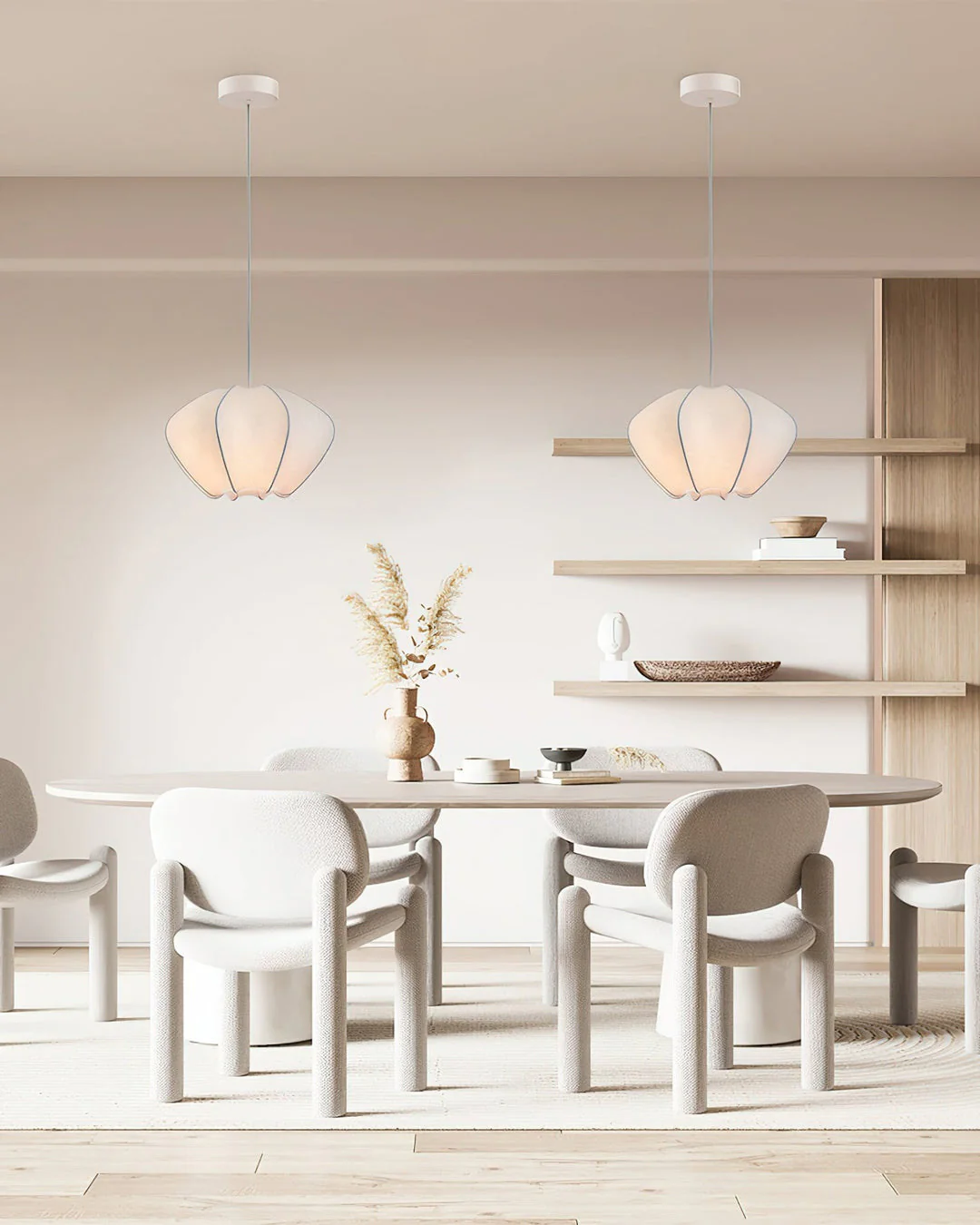 WOMO Silk Pendant Light-WM2972 - Image 6