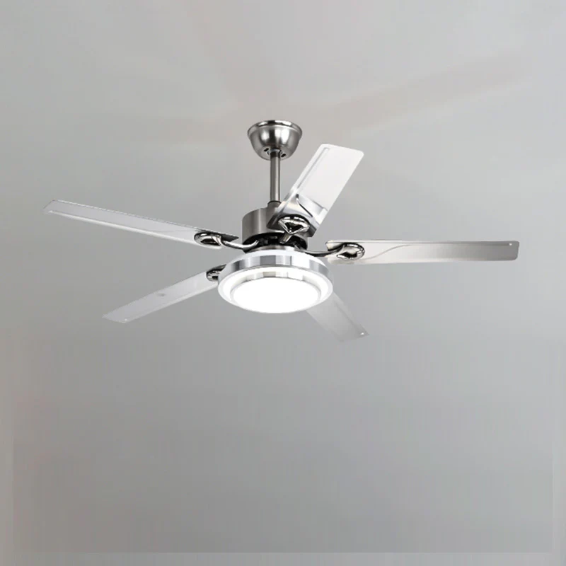 WOMO Slimline Stainless Steel Ceiling Fan Lamp-WM5112 - Image 11