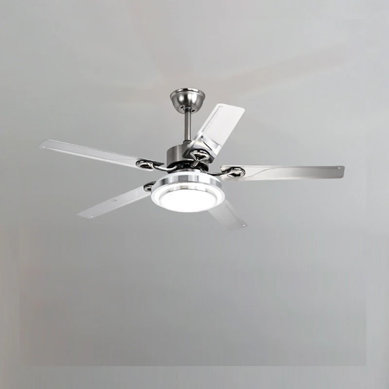 WOMO Slimline Stainless Steel Ceiling Fan Lamp-WM5112 - Image 9