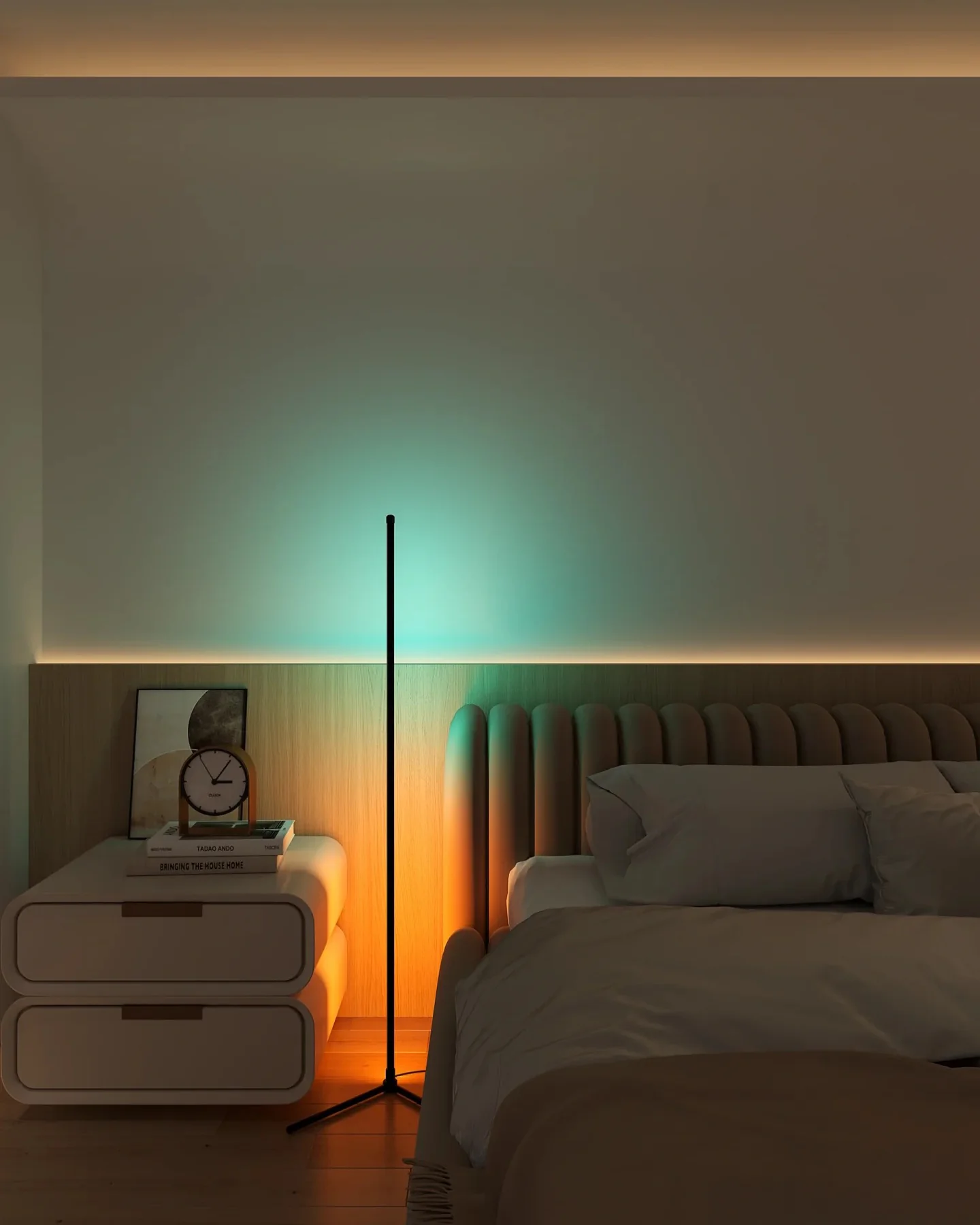 WOMO Simple Linear Floor Lamp-WM7078 - Image 16