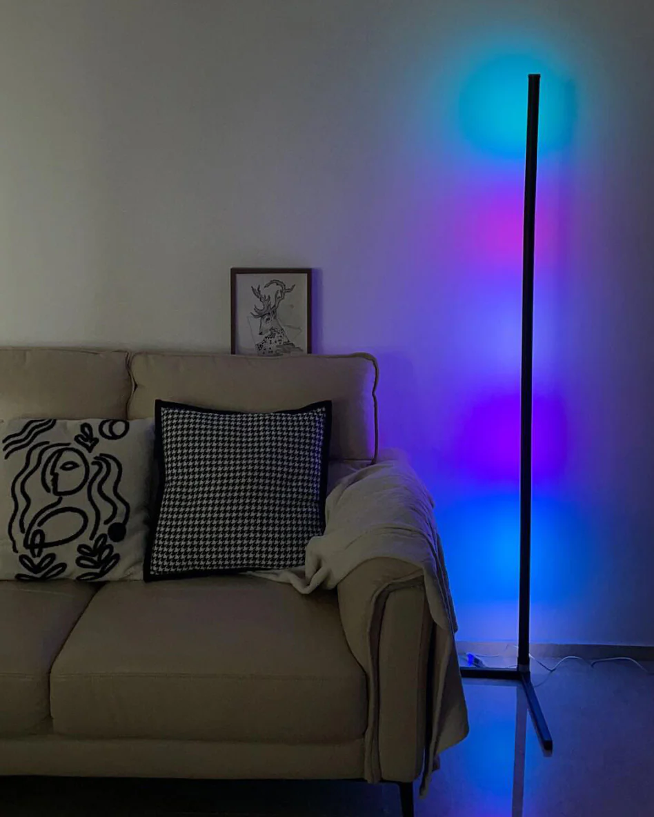 WOMO Simple Linear Floor Lamp-WM7078 - Image 17