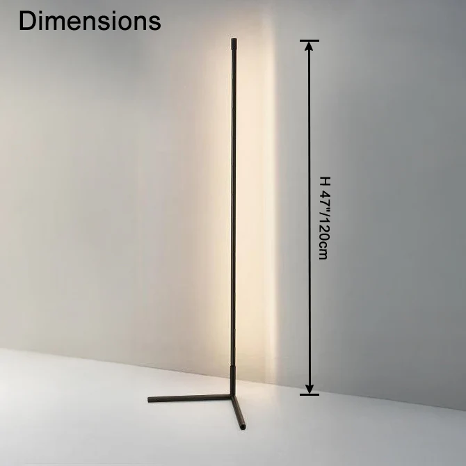 WOMO Simple Linear Floor Lamp-WM7078 - Image 23