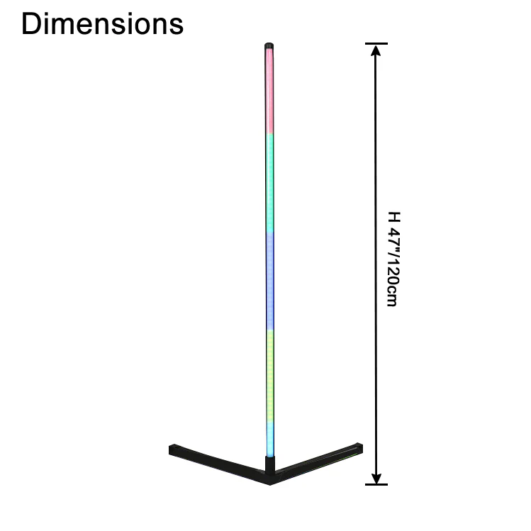 WOMO Simple Linear Floor Lamp-WM7078 - Image 29