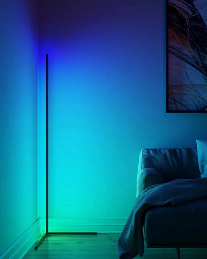 WOMO Simple Linear Floor Lamp-WM7078 - Image 6