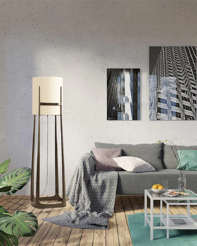 WOMO Lantern Tower Floor Lamp-WM7035 - Image 11