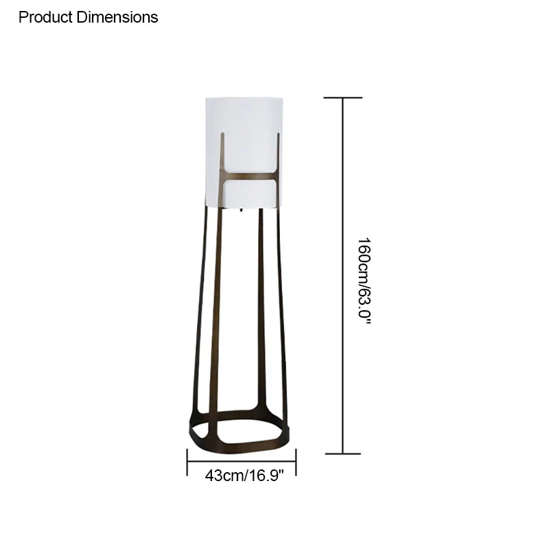 WOMO Lantern Tower Floor Lamp-WM7035 - Image 29
