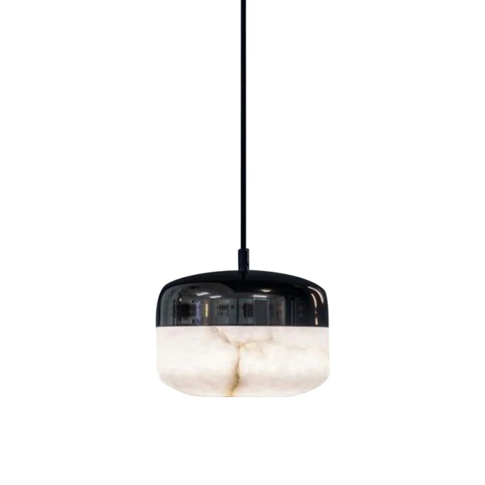 WOMO Alabaster Round Pendant Light-WM2959 - Image 7