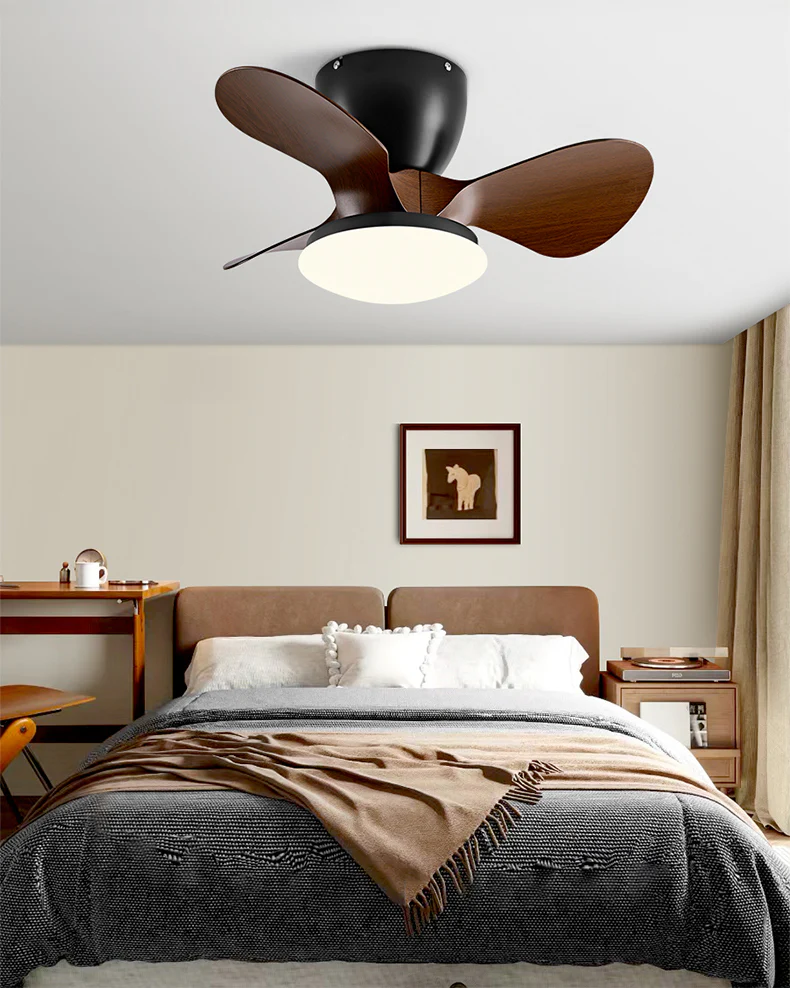 WOMO Small Low Profile Ceiling Fan Lamp - WM5240 - Image 6