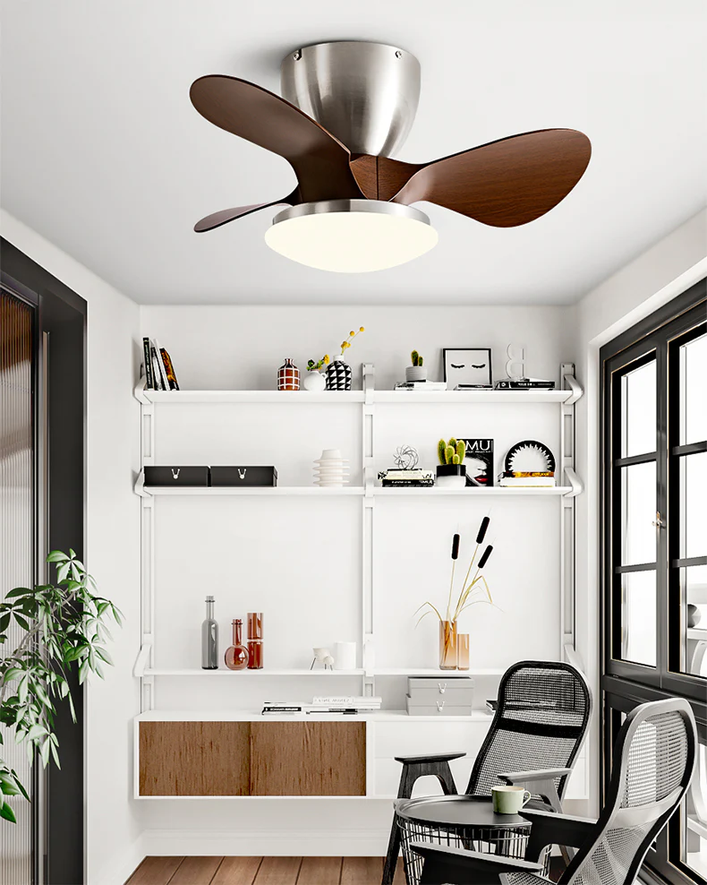 WOMO Small Low Profile Ceiling Fan Lamp - WM5240 - Image 7