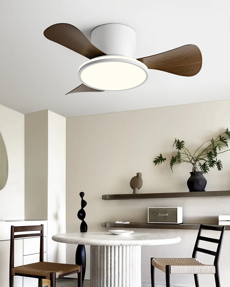 WOMO Small Low Profile Ceiling Fan Lamp - WM5166 - Image 6