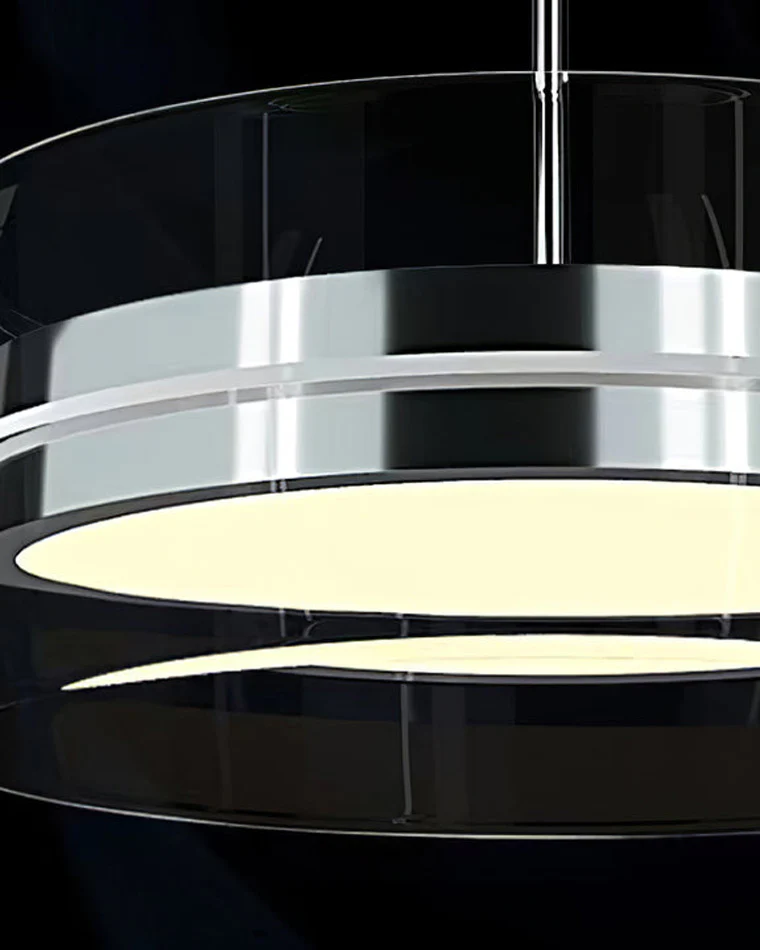 WOMO Small Round Glass Pendant Light-WM2451 - Image 14