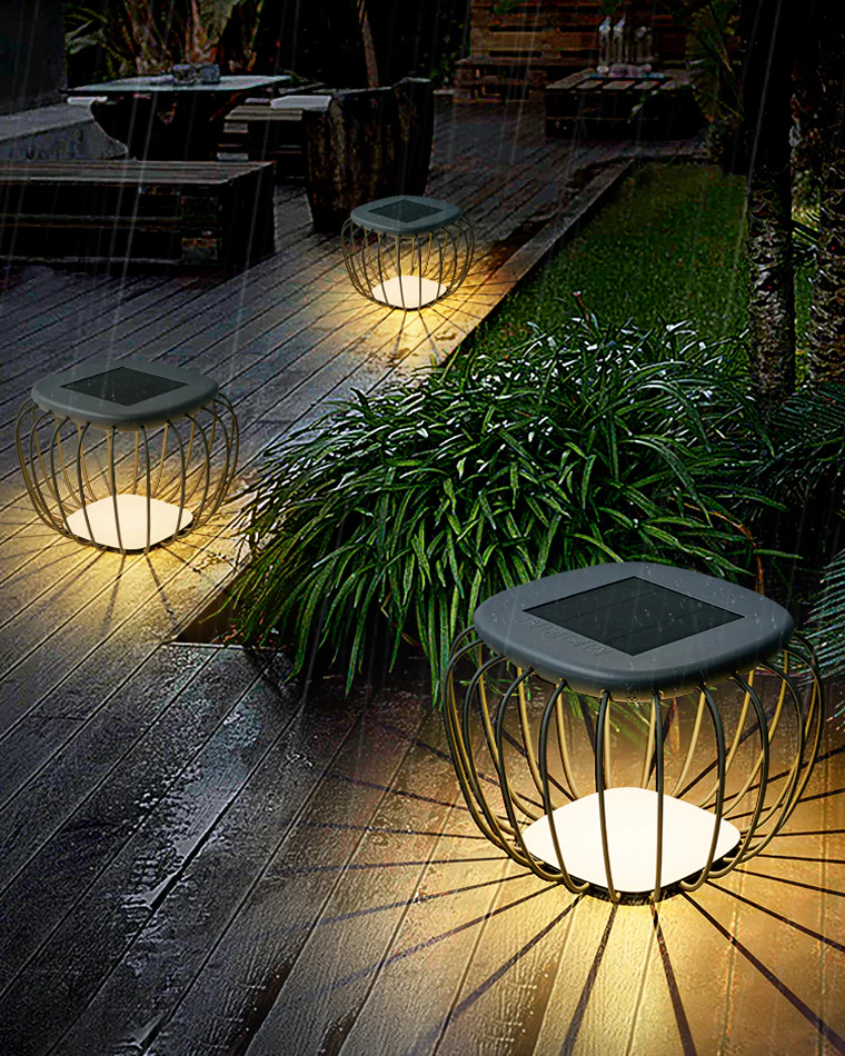 WOMO Solar Bench Floor Light-WM9019 - Image 9