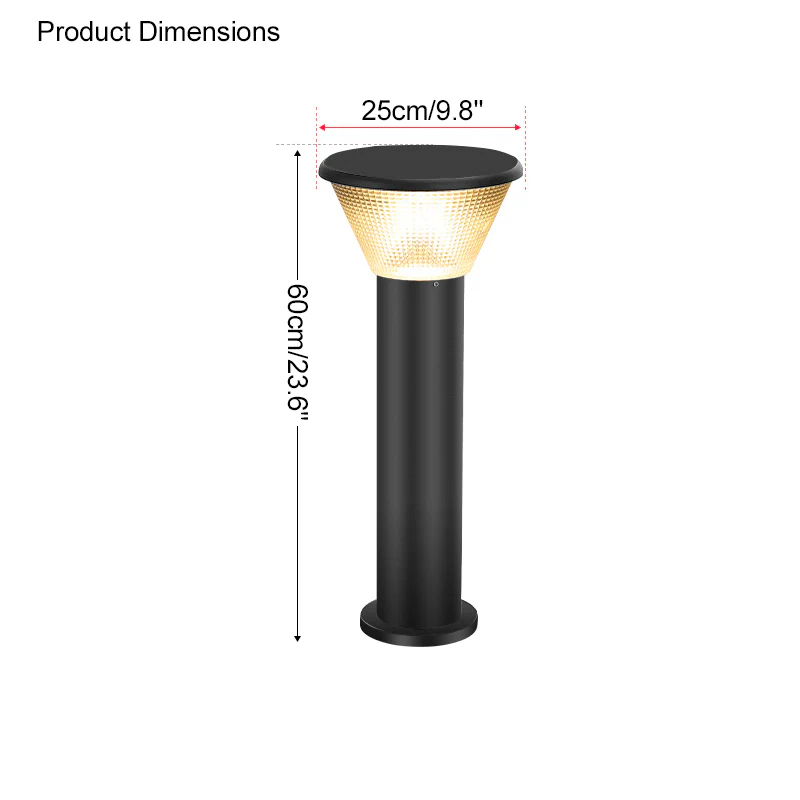 WOMO Solar Bollard light-WM9037 - Image 30