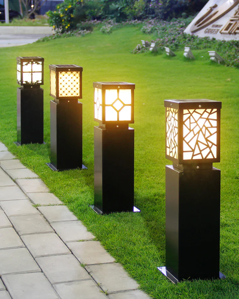WOMO Solar Bollard Light-WM9042 - Image 3
