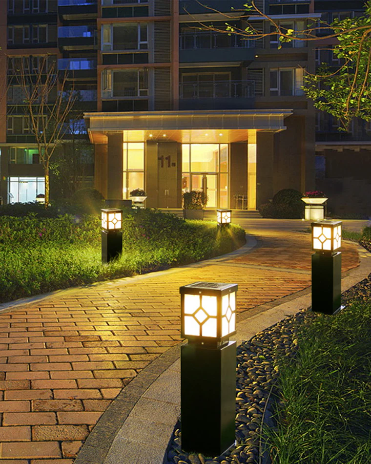 WOMO Solar Bollard Light-WM9042 - Image 4