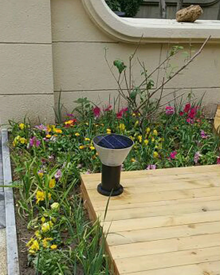 WOMO Solar Bollard Light-WM9096 - Image 4