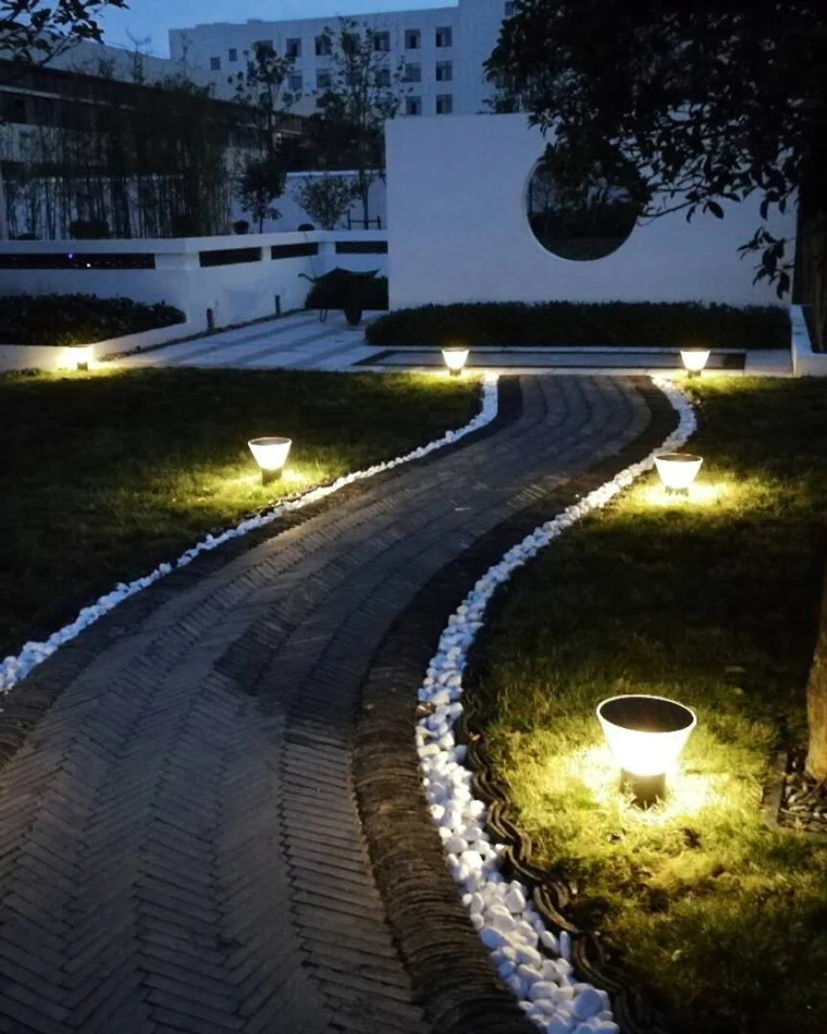 WOMO Solar Bollard Light-WM9096 - Image 5