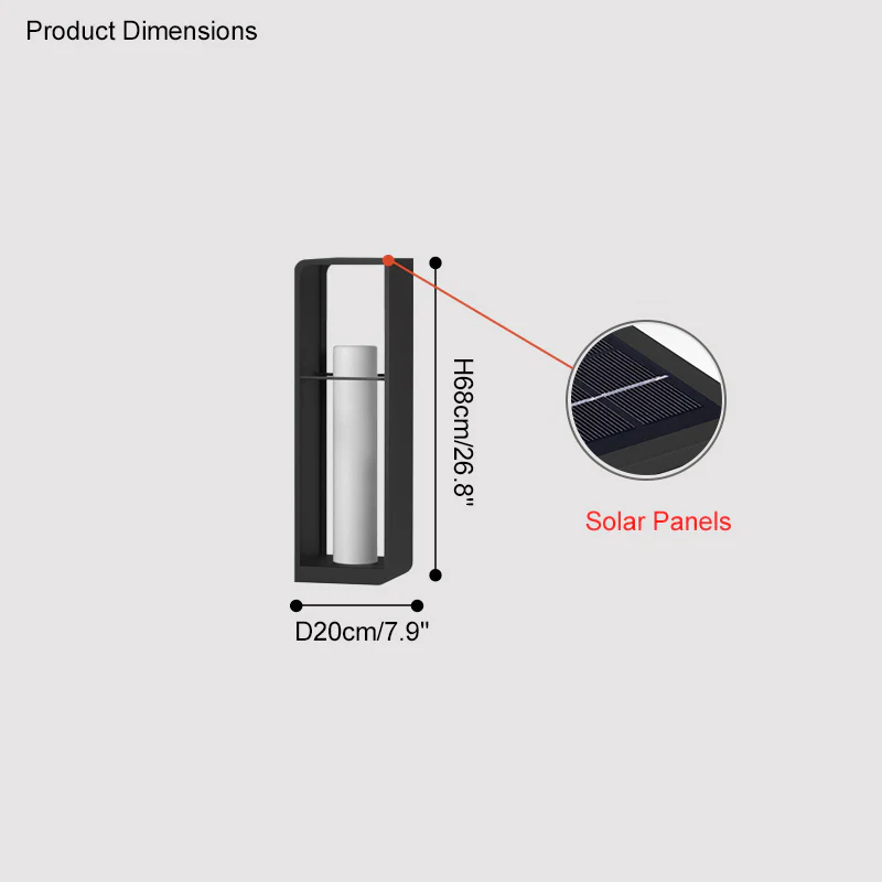 WOMO Solar Floor Light-WM9007 - Image 75