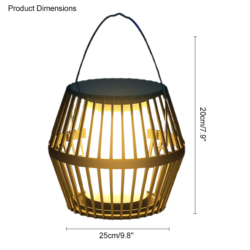 WOMO Solar Hanging Lantern-WM9029 - Image 26