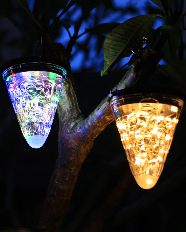 WOMO Solar Hanging Strawberry Hue Lantern-WM9040 - Image 10