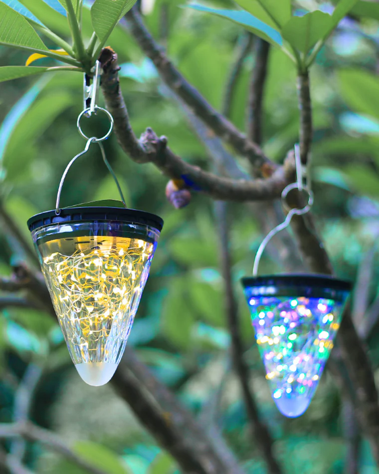 WOMO Solar Hanging Strawberry Hue Lantern-WM9040 - Image 14
