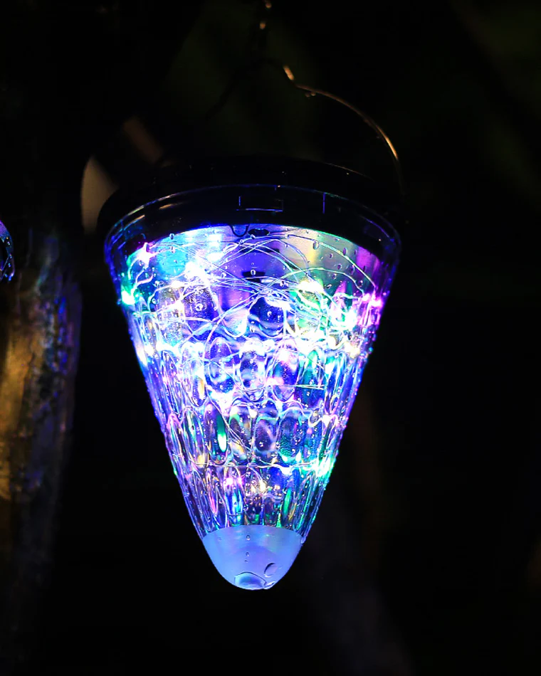 WOMO Solar Hanging Strawberry Hue Lantern-WM9040 - Image 17